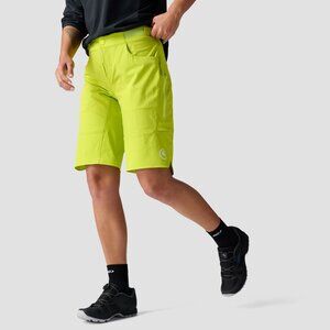 Backcountry: 11.5 Mountain Bike short. Women's Neon Yellow/Green (no liner).